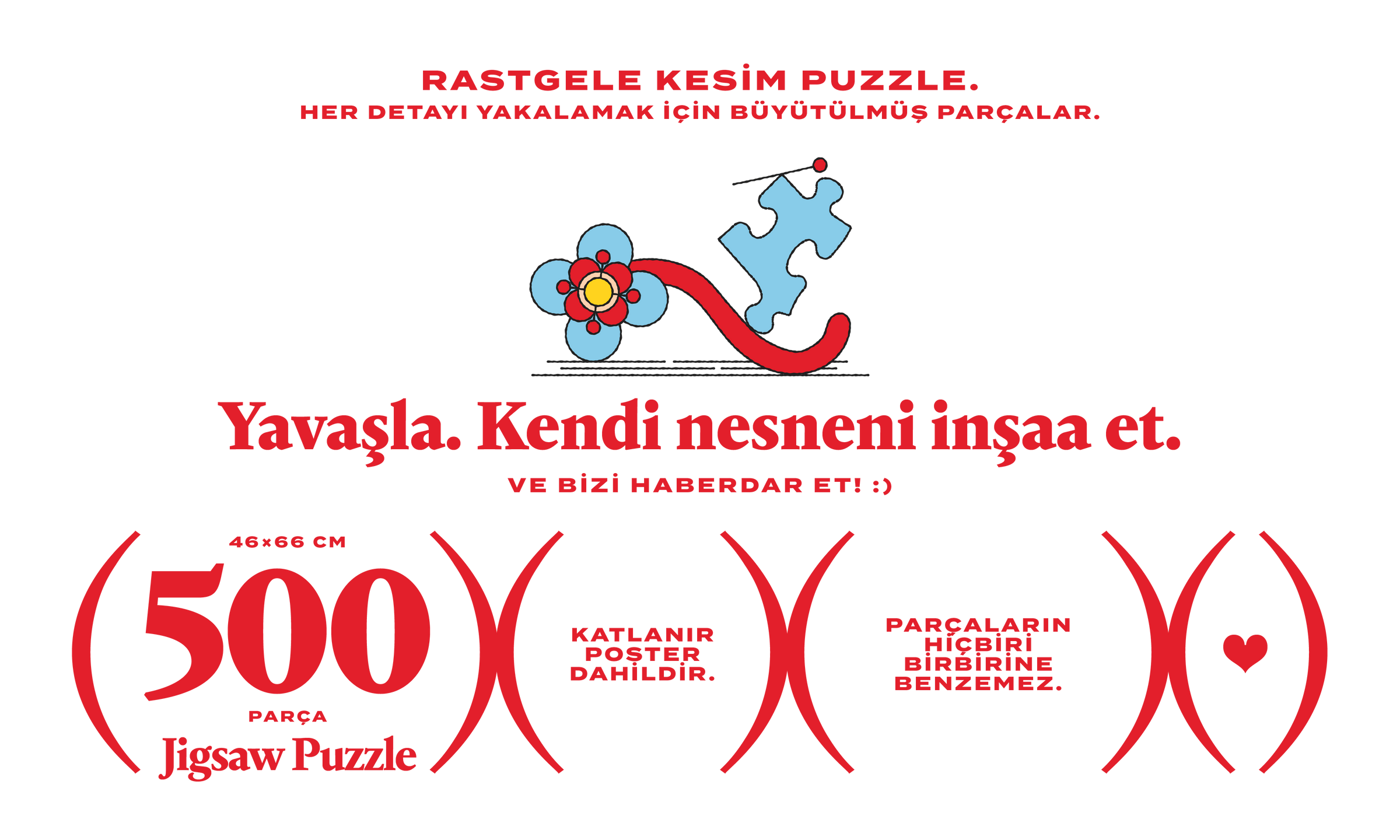 PLEASE DON'T POP! | JIGSAW PUZZLE | 500 PARÇA