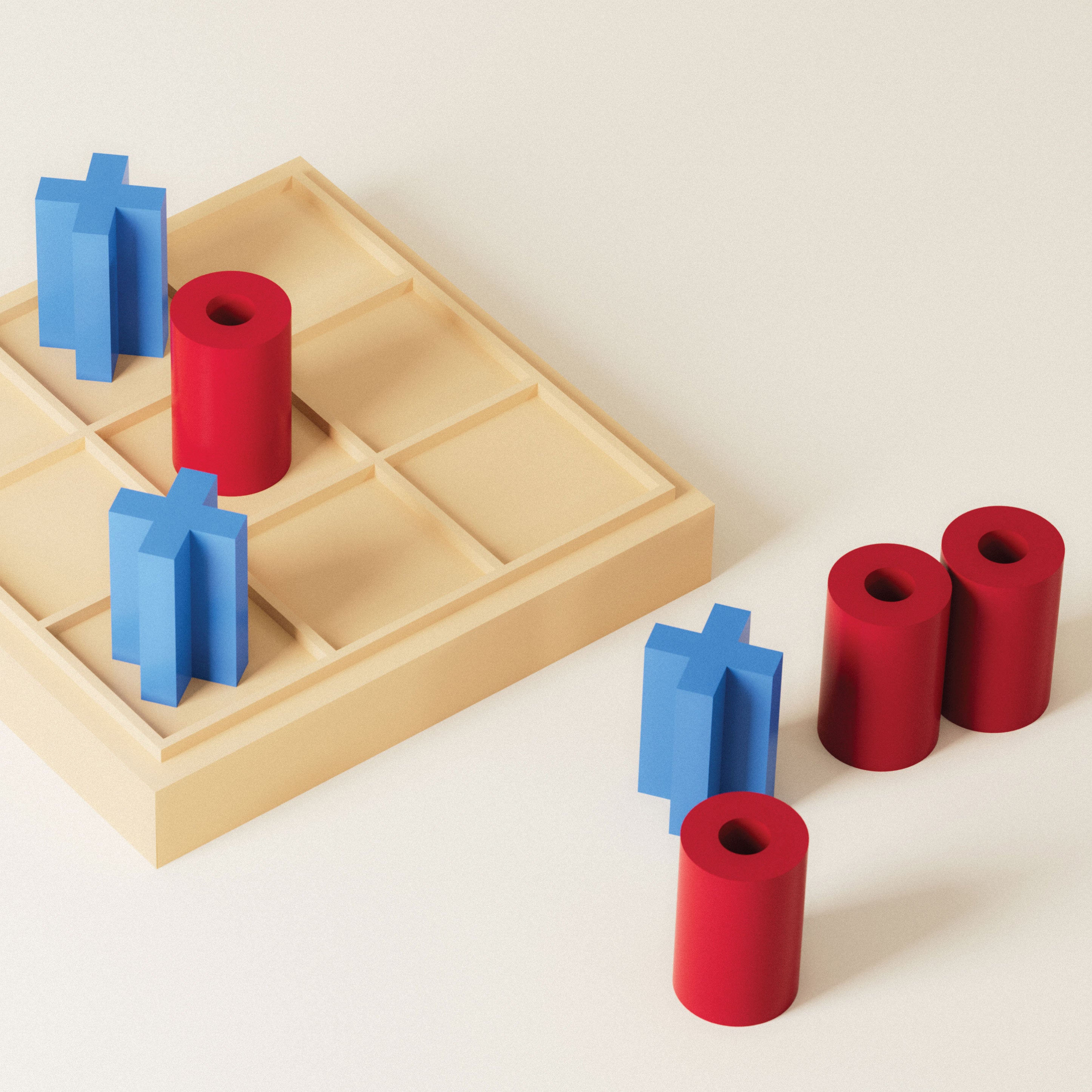 A VERY STRATEGIC OBJECT | TIC TAC TOE GAME
