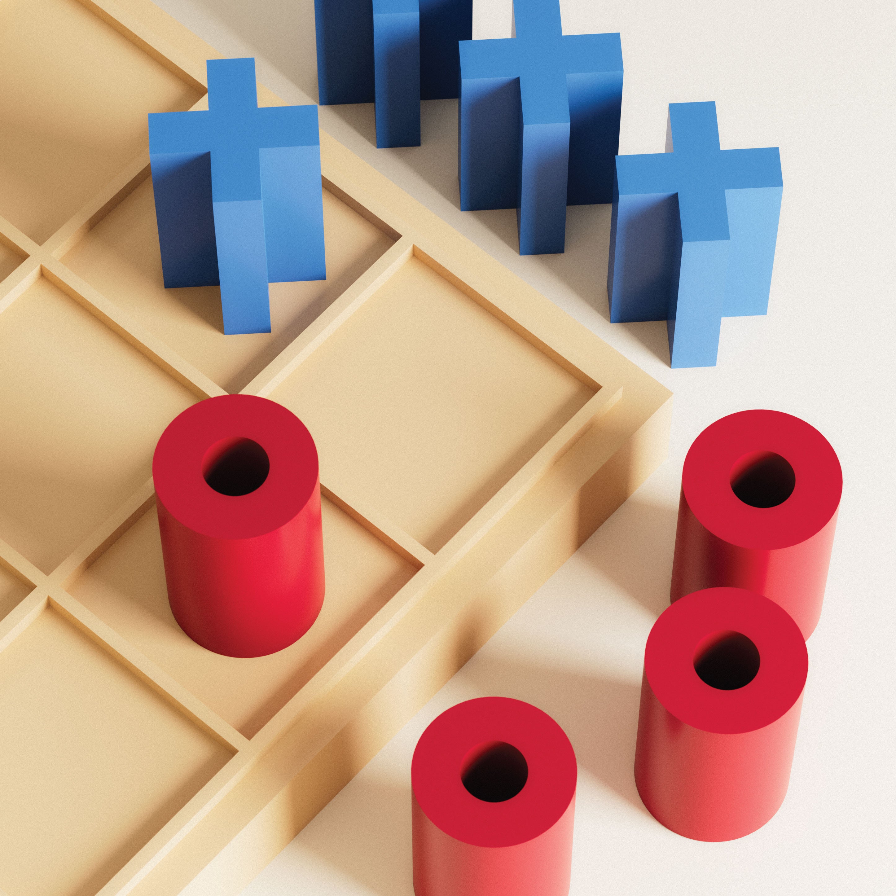 A VERY STRATEGIC OBJECT | TIC TAC TOE GAME