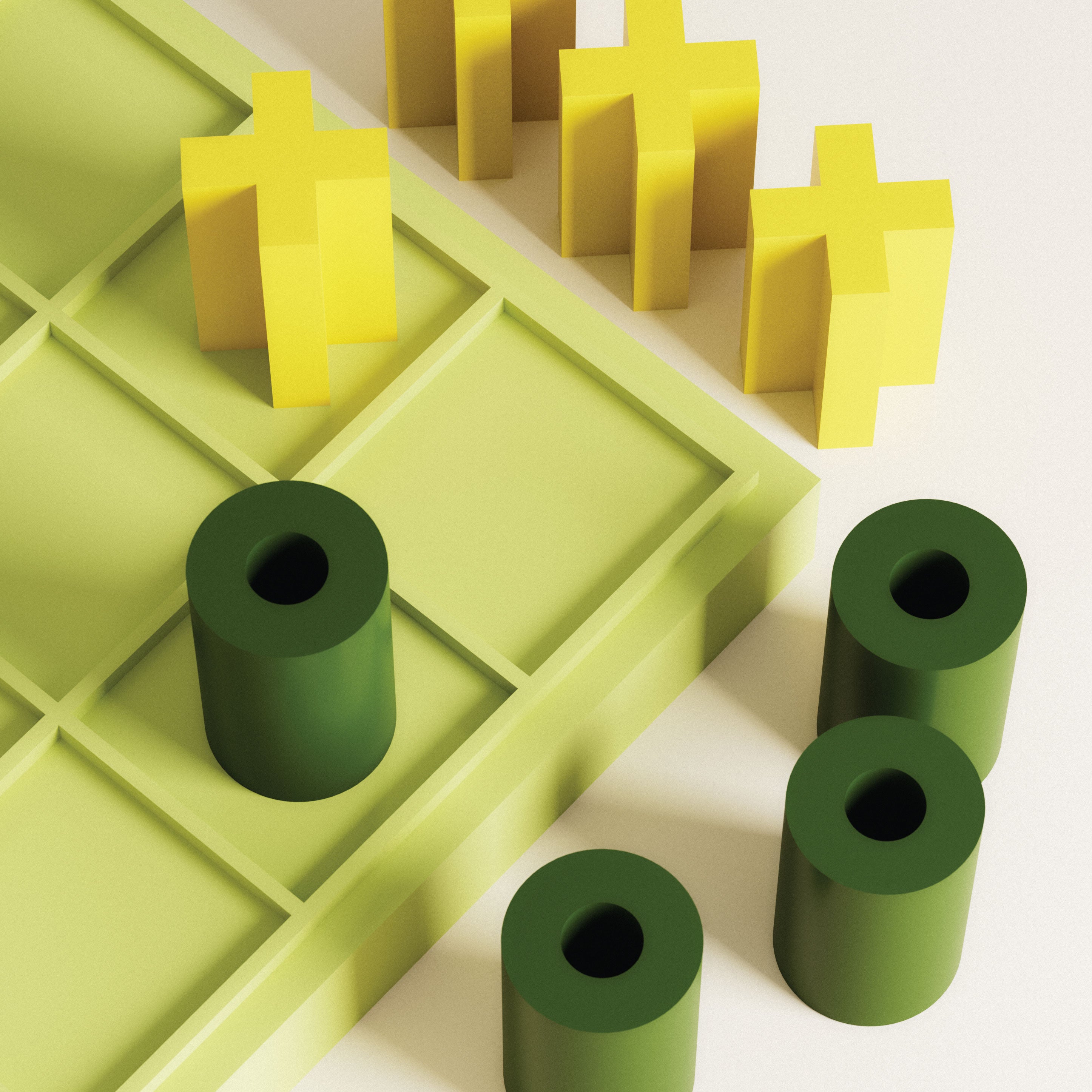 A VERY STRATEGIC OBJECT | TIC TAC TOE GAME