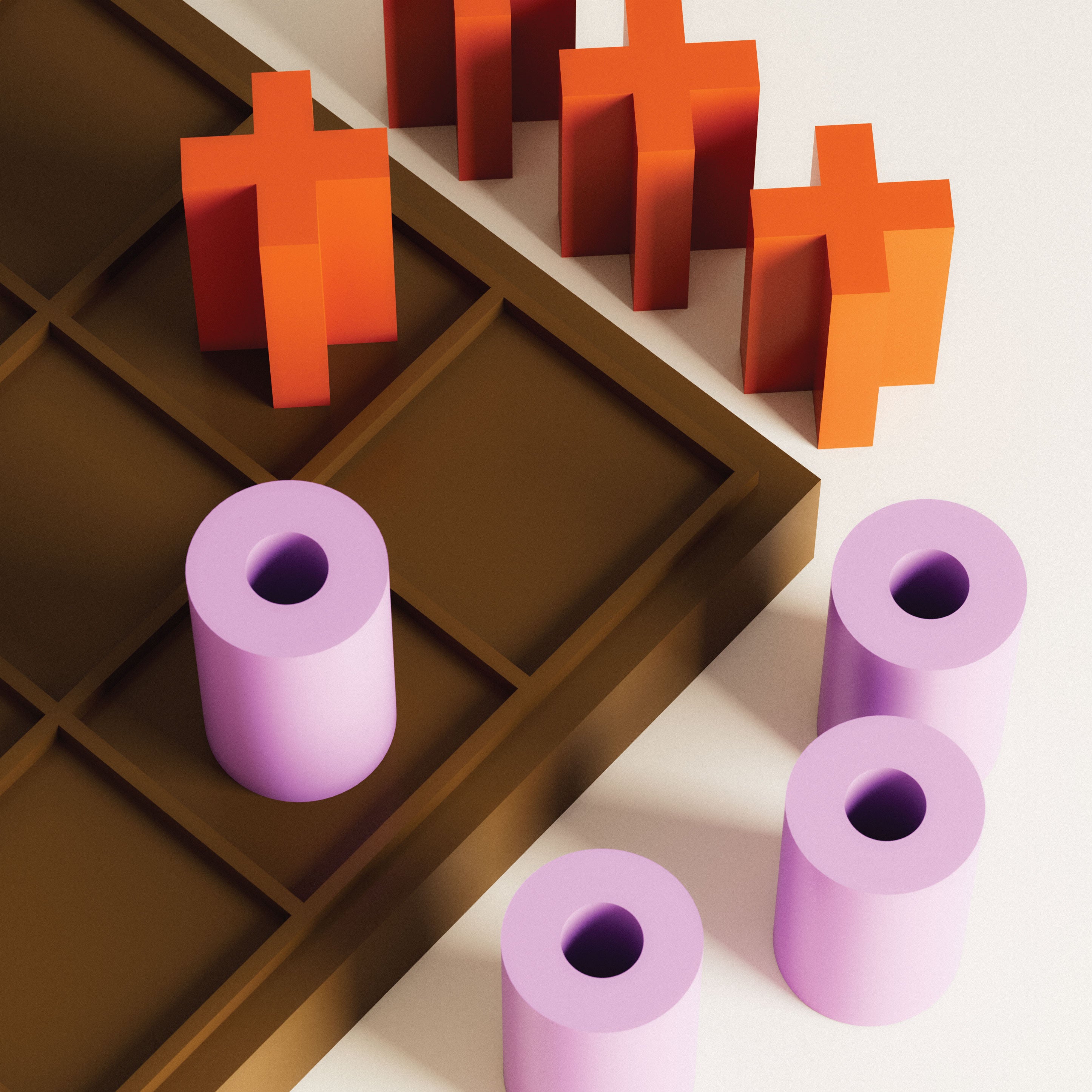 A VERY STRATEGIC OBJECT | TIC TAC TOE GAME