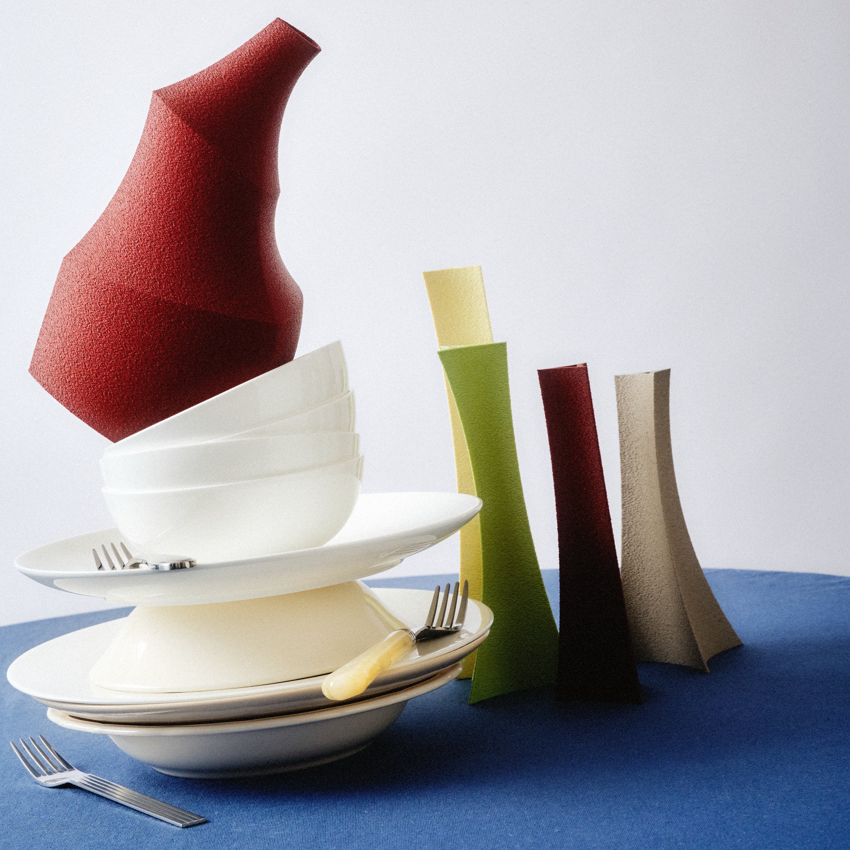 Continuum Five-Piece Vase Set